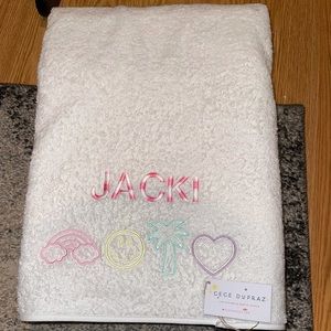 Stoney Clover Lane x Cece Dupraz beach towel
